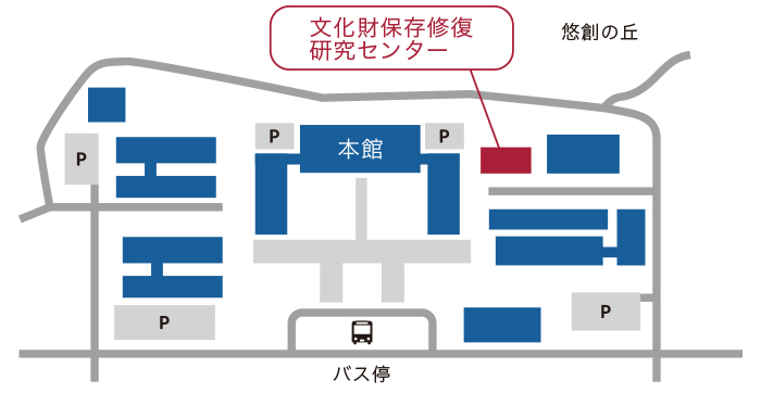 学校内地図